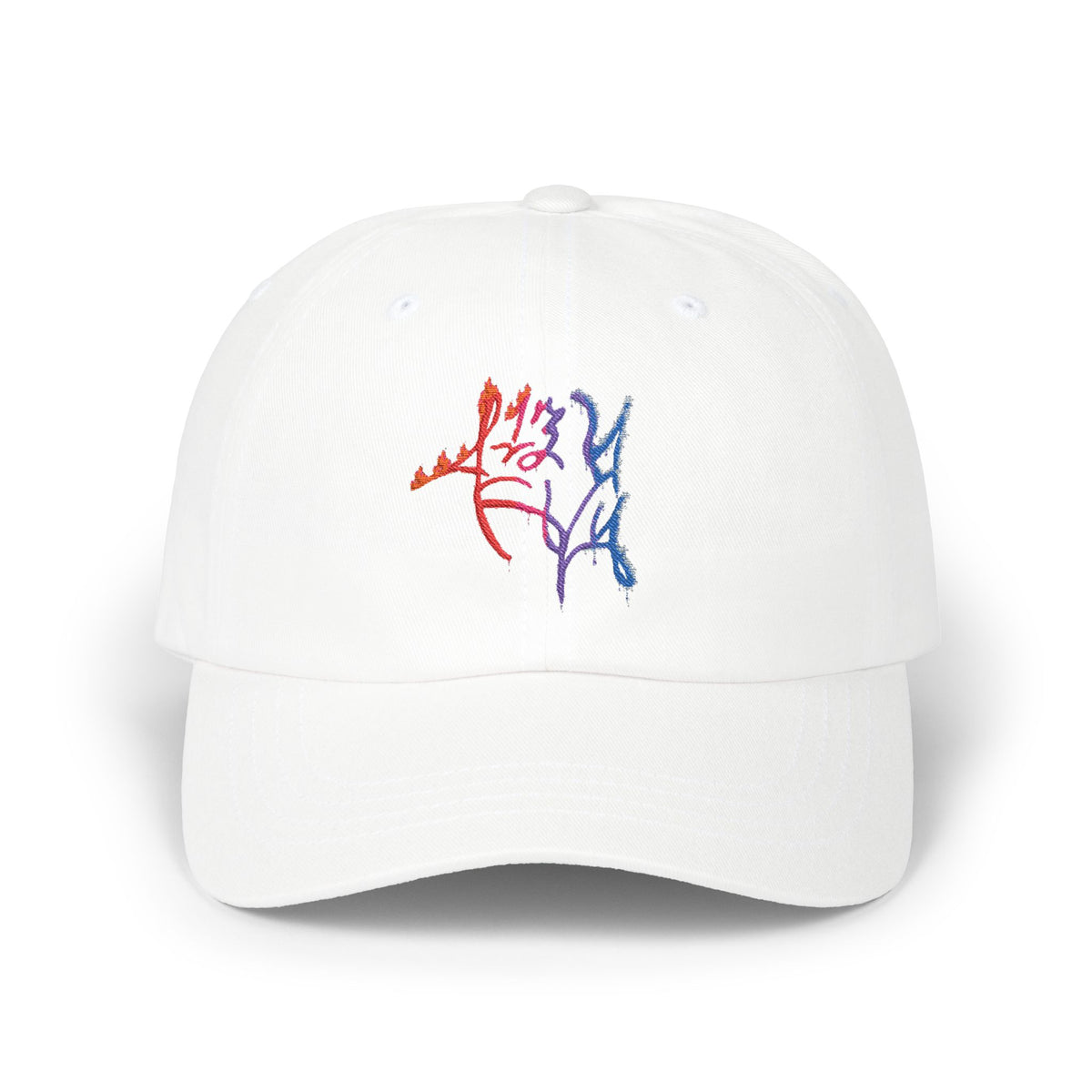 LZThir13 Fire & Ice Embroidered Dad Cap