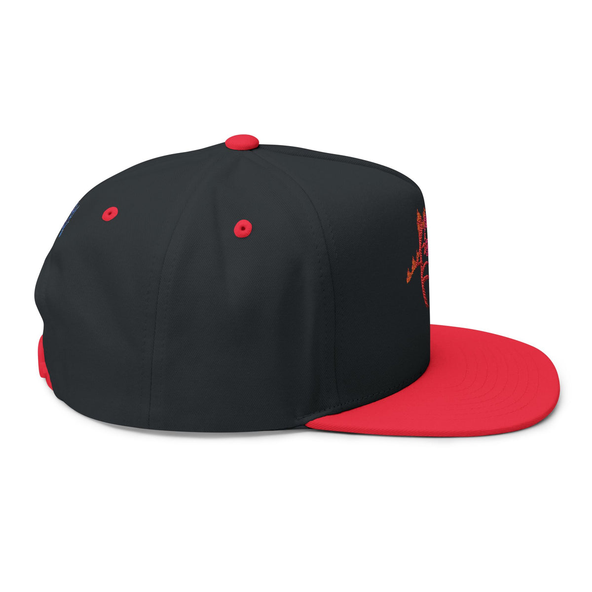 LZThir13 Fire & Ice Flat Bill Cap