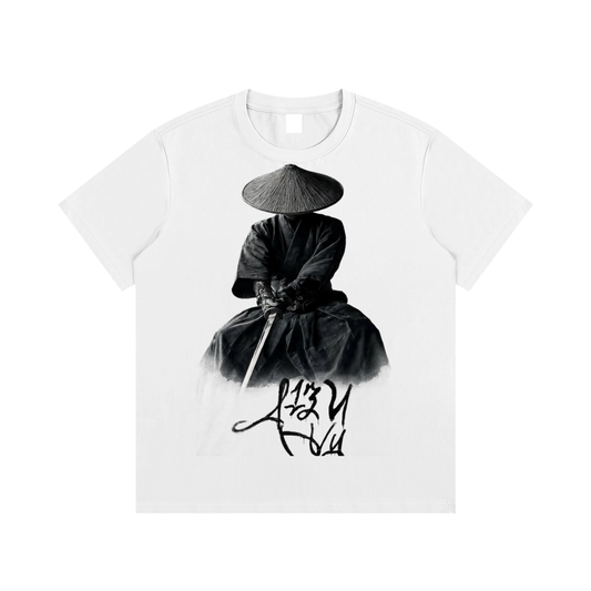 LZThir13 Ronin — Samurai Tee (Black/White)