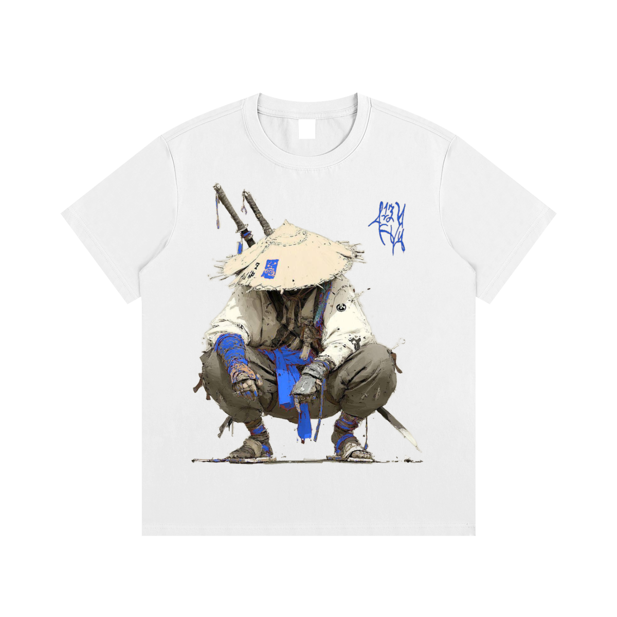 LZThir13 Ronin — Samurai Tee (Royal Blue)