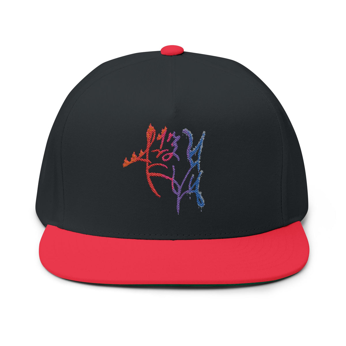 LZThir13 Fire & Ice Flat Bill Cap
