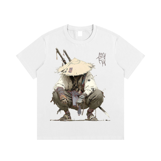 LZThir13 Ronin — Samurai Tee (Stone Grey Ronin)