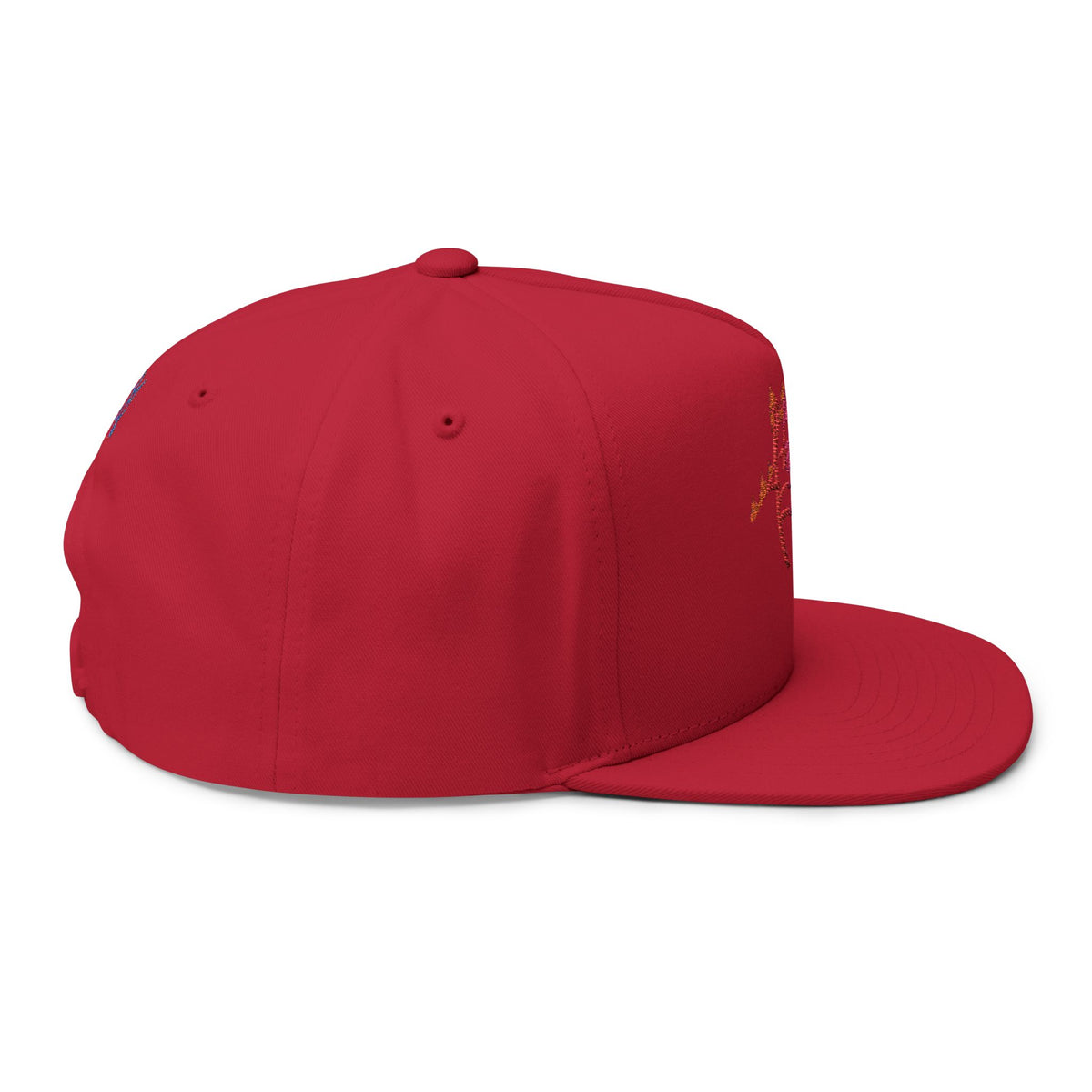 LZThir13 Fire & Ice Flat Bill Cap