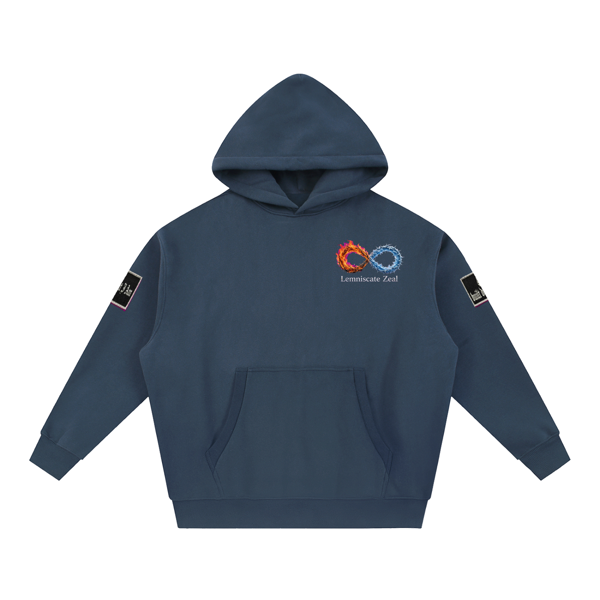 LZThir13 Fire & Ice Hoodie – Dark Edition