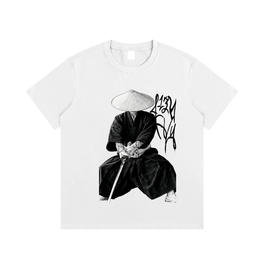 LZThir13 Ronin — Samurai Tee (Stealth Black Ronin)