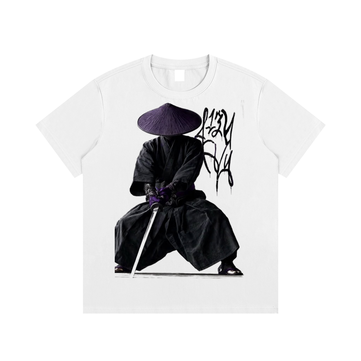 LZThir13 Ronin — Samurai Tee (Deep Purple)